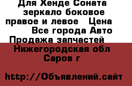 Для Хенде Соната2 зеркало боковое правое и левое › Цена ­ 1 400 - Все города Авто » Продажа запчастей   . Нижегородская обл.,Саров г.